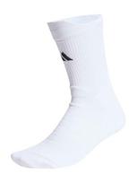 ADIDAS PERFORMANCE Sportinės kojinės 'TENNIS CREW SOCKS CUSHIONED 1 PAIR' juoda / balta