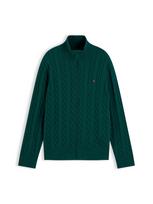 TOMMY HILFIGER Kardiganas nefrito spalva