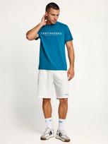Funky Buddha Marškinėliai sodri mėlyna („karališka“) / balta