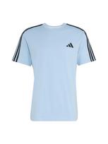 ADIDAS SPORTSWEAR Marškinėliai 'Essentials' šviesiai mėlyna / juoda