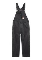 LEVI'S ® Džinsinis kombinezonas 'Loose Overalls' juodo džinso spalva