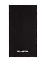 Karl Lagerfeld Šalikas juoda / balta