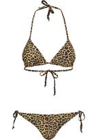 Urban Classics Bikinis ruda / garstyčių spalva / juoda