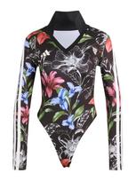 ADIDAS SPORTSWEAR Sportinė glaustinukė 'Adidas x Farm Rio' šviesiai mėlyna / šviesiai rožinė / juoda / balta