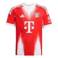 ADIDAS PERFORMANCE Sportiniai marškinėliai 'FC Bayern München Home 25-26' raudona / balta