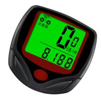 Dviračių chronometras Daugiafunkcis Didelio tikslumo Naktinis apšvietimas Ekranas Dviračio spidometras Odometras green