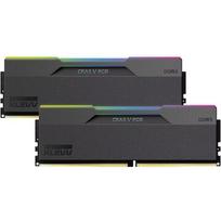 Klevv RAM Cras V RGB Obsidian Black- 32GB (2 x 16GB Kit) - DDR5 6000 UDIMM CL28 KD5AGUA80-60B280G