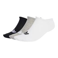 ADIDAS ORIGINALS Kojinės 'Liner 3 Pairs' margai pilka / juoda / balta