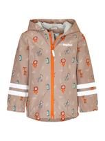 PLAYSHOES Funkcinė striukė  brokato spalva / benzino spalva / tamsiai oranžinė / balta