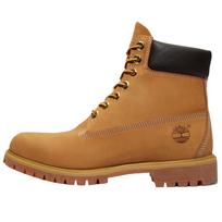 TIMBERLAND Auliniai batai su raišteliais '6-inch Premium' tamsiai rusva / juoda