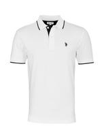 U.S. POLO ASSN. Marškinėliai ultramarino mėlyna (skaidri)  / balta