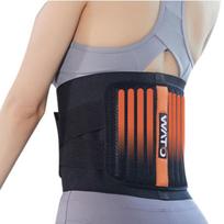 Adjustable Breathable Waist Trainer Belt For Men Women Lumbar Back Support Orthopedic Corset Waist Trimmer M gray