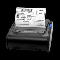 Urovo Portable Thermal Label Printer CN plug (adapter included) white