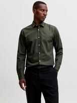JACK & JONES Marškiniai 'JJJOE' tamsiai žalia