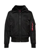 ALPHA INDUSTRIES Žieminė striukė 'B15-3 TT' raudona / juoda / balta