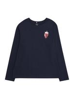 NAME IT Marškinėliai 'NKFNYLA' tamsiai mėlyna / opalo / rožių spalva / vyno raudona spalva