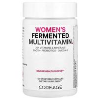 Codeage Women's Fermented Multivitamin Capsules, 120 Count 120 pcs - 1 ea