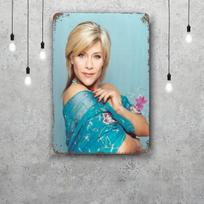 Samantha Fox Dekoro Plakatas Vintažinis Skardos Ženklas Metalinis Ženklas Dekoratyvinė Plokštelė Pub Baro Vyro Urvo Klubo Sienų Dekoras 20x30cm（7.8x11.8inch） gray