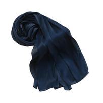 180x70cm Moteriškas skarašalikas Vienspalvis Šilkinis Turbanas Apsauga nuo UV spindulių Universalus Skara Darbui Kasdieniam Dėvėjimui black