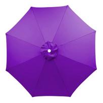 9 pėdų skėčio atsarginis stogelis nuo saulės skėčio stogelis terasai lauko skėčio viršus su 8 stipinais rinkos skėčio rėmui purple