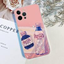 Cool C-Coca-C-Cola Phone Case For IPhone 17 16 15 14 13 11 12 Pro Max 16 Plus Transparent iPhone 16 gray