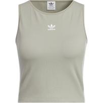 Adidas Originals 3 StripesTop Sport Vests Women's Pebble Silver Gray KB6419 L beige