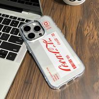 Hot Beverage C-cocas Cool Phone Case For IPhone 17 16e 16 15 14 13 12 11 Mini Pro Max X XSMAX 8 Air Plus Transparent Soft Cover iPhone 13 black