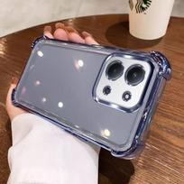 For Xiaomi POCO C85 Case Transparent Soft Silicone Shockproof Protection Phone Cover For Xiaomi POCO C85 Shell Bumper Funda Poco C85 5G dangaus mėlyna spalva