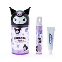 Sanrio Kuromi Toothbrush Cup Set x 7 x 5 SANRIO 983951 & (12 cm) black