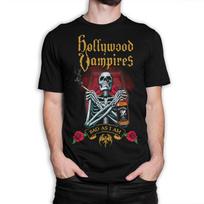 Hollywood Vampires As Bad as I Am T-Shirt, Men's Women's Sizes (met-060) M black