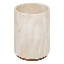 Stalo įrankių dėklas, 12 cm x 12 cm x 17 cm, polirezinas, ruda sp.