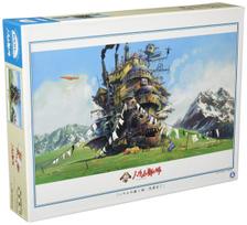 Ensky jigsaw Moving Castle Laundry Completed 1000-piece puzzle Howl's - (50x75cm) 1000-258 gray