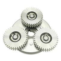 E Bike Motor Gear Clutch Kit 36T 47.5x12mm Nylon+Steel Planetary Gear with 88mm Clutch Set for Bafang Electric 500W/750W Motor white