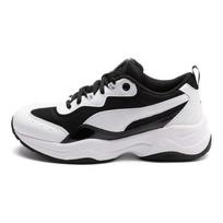 PUMA Cilia Patent Women Retro Versatile Sports Low-top Daily Casual Shoes White Black 372500-03 35.5 black