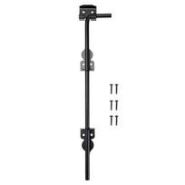 Practical 12Inch Portable Sturdy Cane Bolts Square Drop Rod Set for Double Wood PVC Vinyls Metal Patios Gate 2 Pack