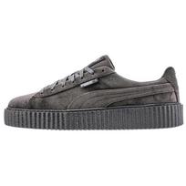 PUMA Creeper Velvet Rihanna Fenty Glacier Grey 364639-03 38.5 black
