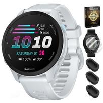 Garmin Forerunner 70, baltas - sportinis laikrodis su GPS ir AMOLED ekranu, 43 mm