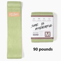 Knit Booty Band Glute Resistance Bands for Hip Thrusts Squats, Non-Slip Elastic Workout Bands for Home Gym Butt Sculpting