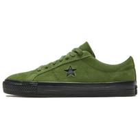 Converse One Star Pro Retro Casual Slip Resistant Durable Low Top Skate Shoes Unisex Sneakers Green 166838C 35 gray