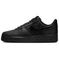 Nike Air Force 1 Low 07 LX Black Pony Hair Snakeskin Unisex Sneakers HQ1977-001 41 black