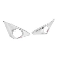 A Pillar Audio Speaker Tweeter Cover Door Speaker Trim Sticker Replacement for LAND ROVER Range Rover Evoque L551 white