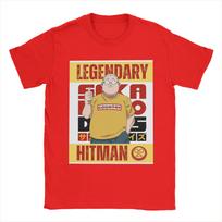 Mr. Sakamoto Legendary Hitman Sakamoto Days T Shirt Men's  Pure Cotton Novelty T-Shirt O Neck  Tees Short Sleeve Tops Printed S beige