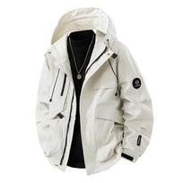 Men Women Hiking Jackets Waterproof New Windproof Windbreaker Camping Climbing Trekking Outdoor Jacket Unisex S black