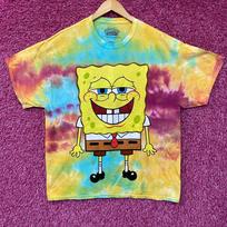 Nickelodeon SpongeBob Happy Times tiedye Tshirt 2XL blue