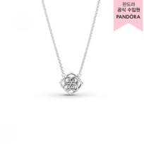 Pandora Rose Petal Collier Necklace  399370c01 Single option white