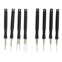 Multiple Use Car Terminal Ejector, Auto Wire Pin Release Puller Removal Tool for Connector Repair Professional Mechanic black