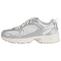 New Balance 530 Sidabrinės Metalinės Atspindžio Unisex Sportbačiai Balti U5303IR 44.5 white