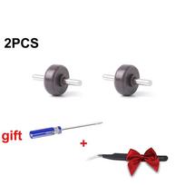 2/4pcs Vacuum Cleaner Wheels Part for DYSON V6 V7 V8 V10 V11 V15 DC58 DC Series with Screwdriver and Elbow Tweezers Accessor Practical Use gray