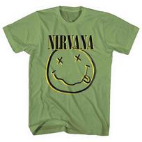 26 Nirvana Inverse Smile Green Official Unisex T-Shirt Unisex T-Shirt S įvairiaspalvis