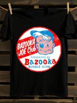 Bazooka Joe Retro Comic T-shirt L red